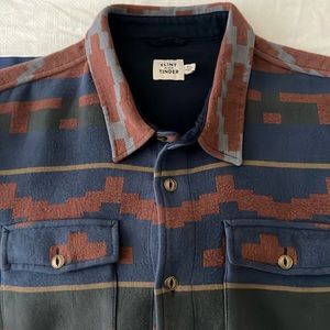 A Flint and Tinder Jacket.Size XL in various Southwestern Colors.Lightly used…